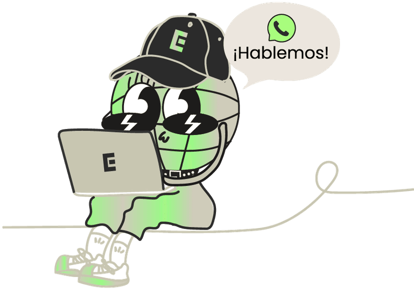 Lele - Personaje ELE AGENCY asistente comercial